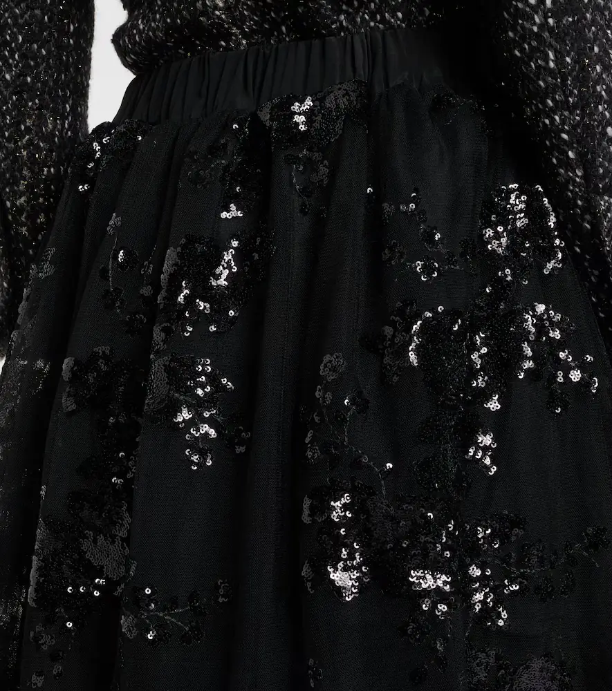 Simone Rocha Sequined midi skirt | Thumbnail 4 Simone Rocha Sequined midi skirt | Thumbnail 4