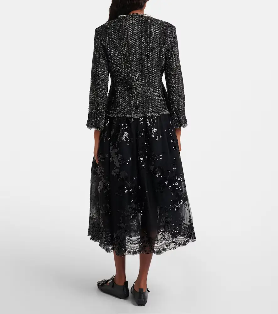 Simone Rocha Sequined midi skirt | Thumbnail 6 Simone Rocha Sequined midi skirt | Thumbnail 6
