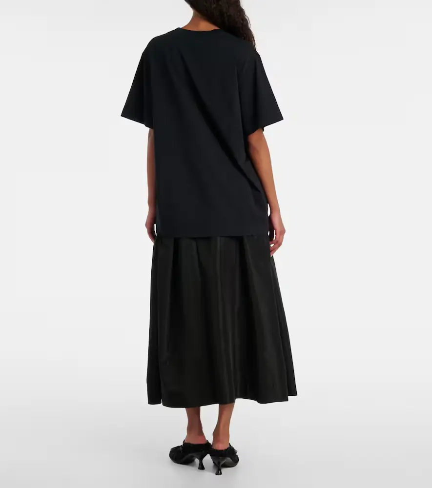Simone Rocha Printed cotton jersey T-shirt | Thumbnail 3