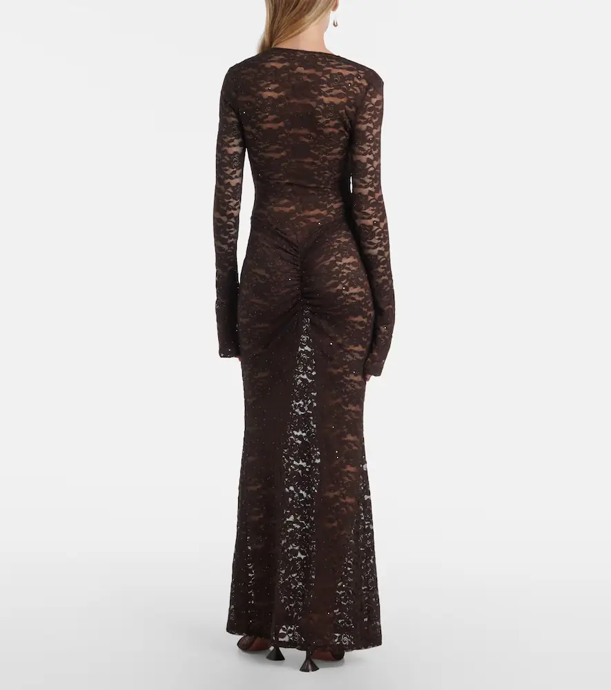 Bananhot Tyler floral lace maxi dress | Thumbnail 3 Bananhot Tyler floral lace maxi dress | Thumbnail 3