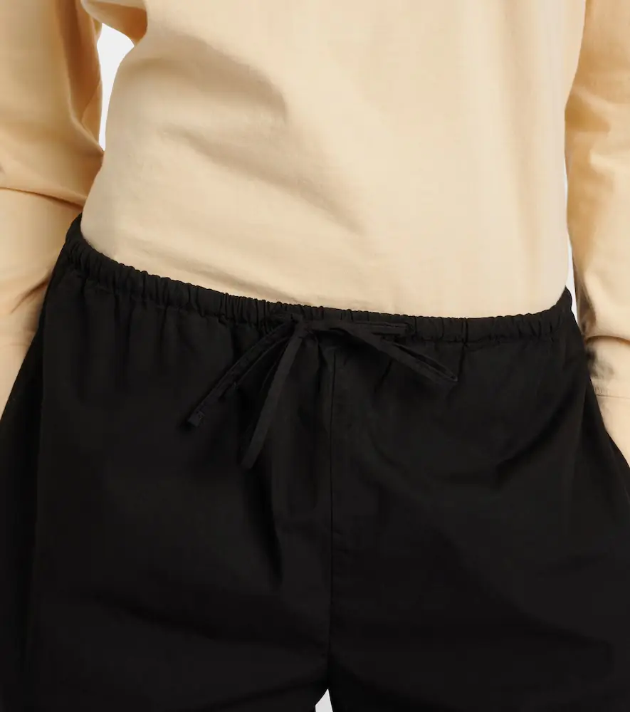 LESET Kyoto cropped cotton wide-leg pants | Thumbnail 2