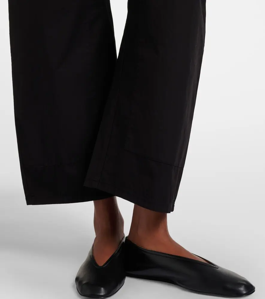 LESET Kyoto cropped cotton wide-leg pants | Thumbnail 5
