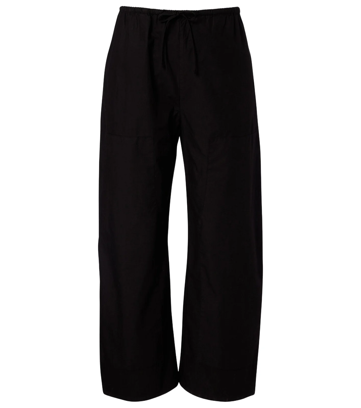 Kyoto cropped cotton wide-leg pants