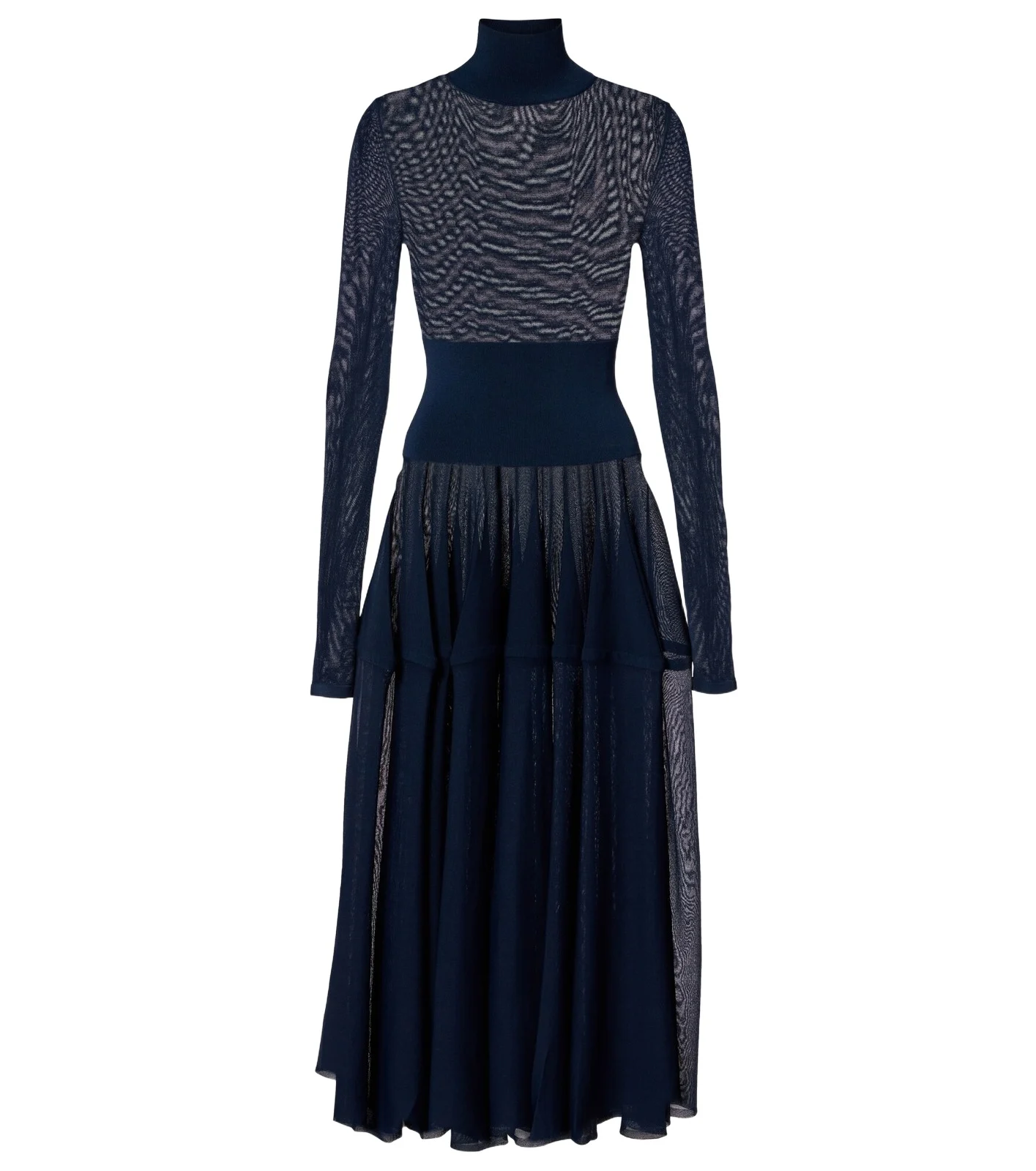ALAÏA Sheer midi dress ALAÏA Sheer midi dress