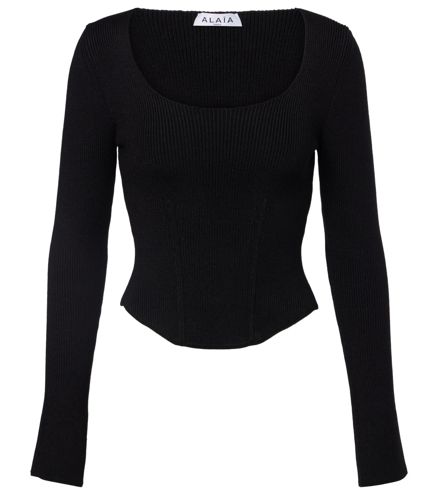 ALAÏA Wool-blend corset