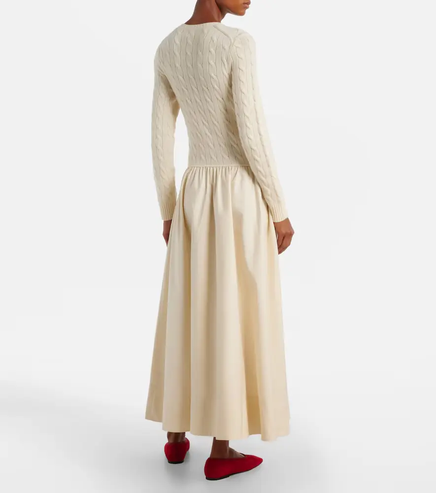 Polo Ralph Lauren Cotton and wool-blend maxi dress | Thumbnail 2