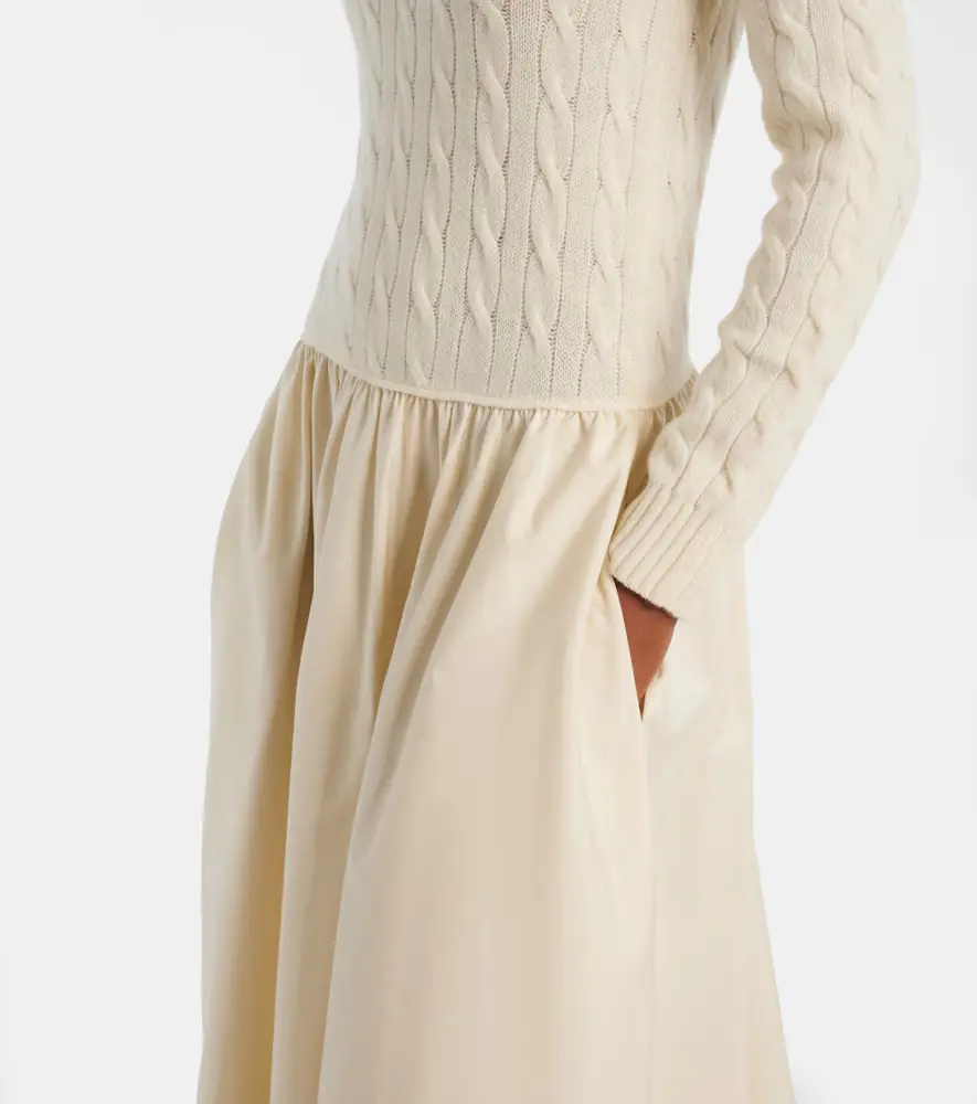 Polo Ralph Lauren Cotton and wool-blend maxi dress | Thumbnail 3