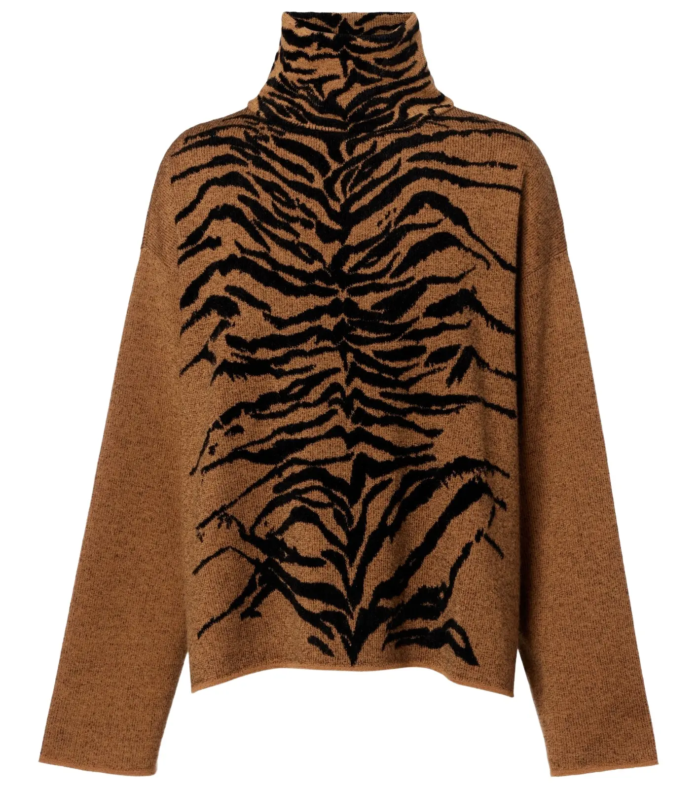 ALAÏA Jacquard turtleneck sweater ALAÏA Jacquard turtleneck sweater