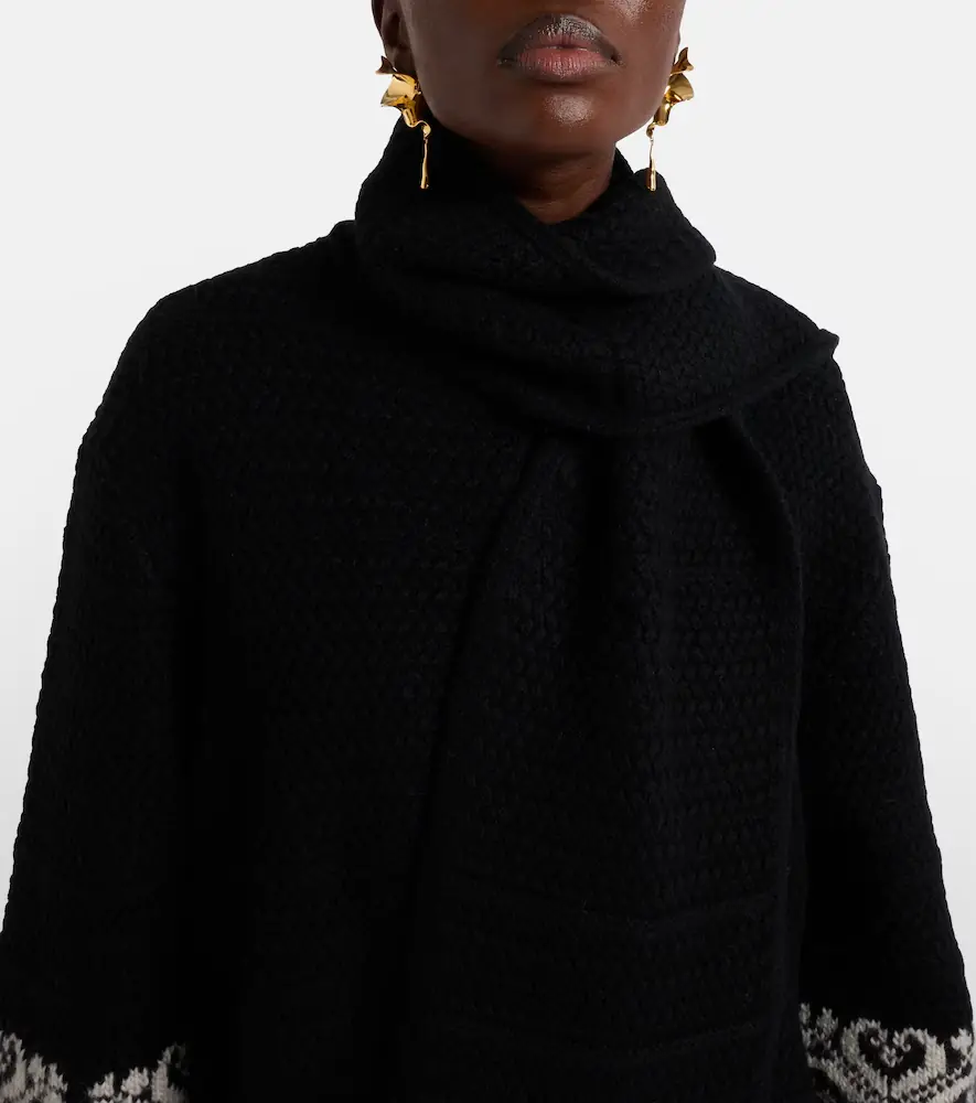 Polo Ralph Lauren Jacquard wool-blend wrap cardigan | Thumbnail 4 Polo Ralph Lauren Jacquard wool-blend wrap cardigan | Thumbnail 4