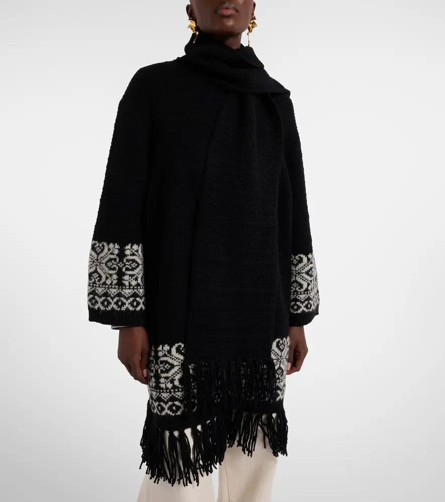 Polo Ralph Lauren Jacquard wool-blend wrap cardigan | Thumbnail 5 Polo Ralph Lauren Jacquard wool-blend wrap cardigan | Thumbnail 5