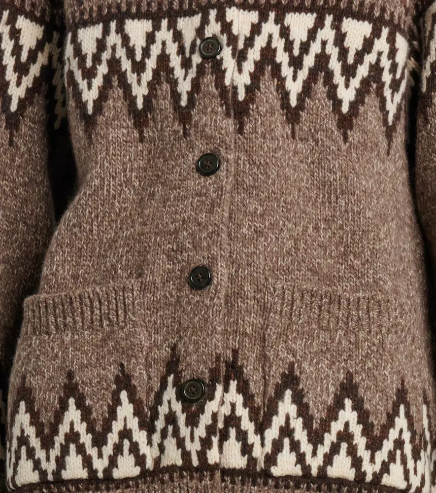 Polo Ralph Lauren Fair Isle jacquard wool-blend cardigan | Thumbnail 2 Polo Ralph Lauren Fair Isle jacquard wool-blend cardigan | Thumbnail 2