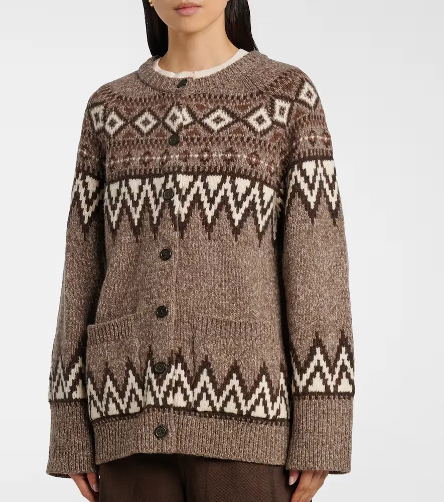 Polo Ralph Lauren Fair Isle jacquard wool-blend cardigan | Thumbnail 3 Polo Ralph Lauren Fair Isle jacquard wool-blend cardigan | Thumbnail 3