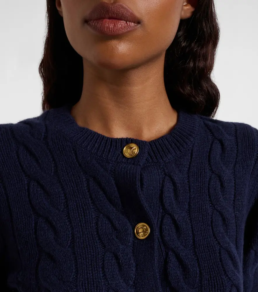Polo Ralph Lauren Cable-knit wool and cashmere cardigan | Thumbnail 6 Polo Ralph Lauren Cable-knit wool and cashmere cardigan | Thumbnail 6