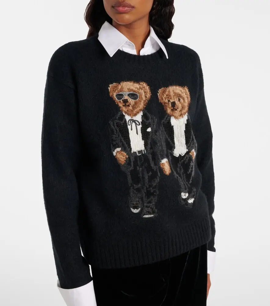Polo Ralph Lauren Polo Bear wool-blend sweater | Thumbnail 2