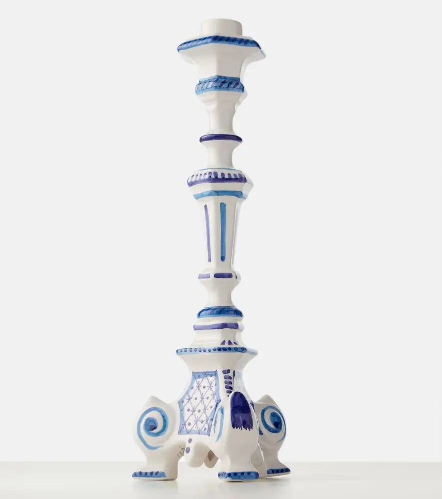 LES OTTOMANS Turquerie ceramic candle holder | Thumbnail 2
