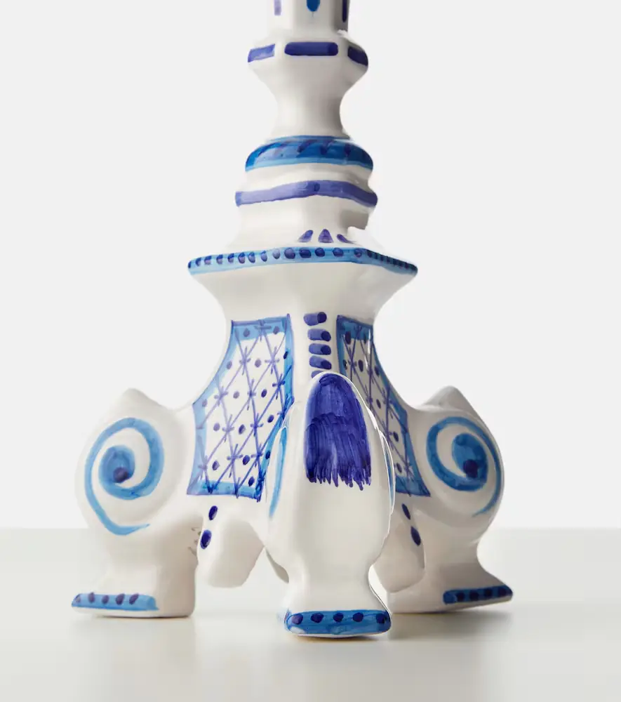 LES OTTOMANS Turquerie ceramic candle holder | Thumbnail 3
