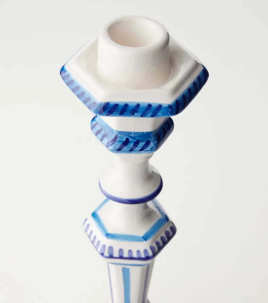 LES OTTOMANS Turquerie ceramic candle holder | Thumbnail 4