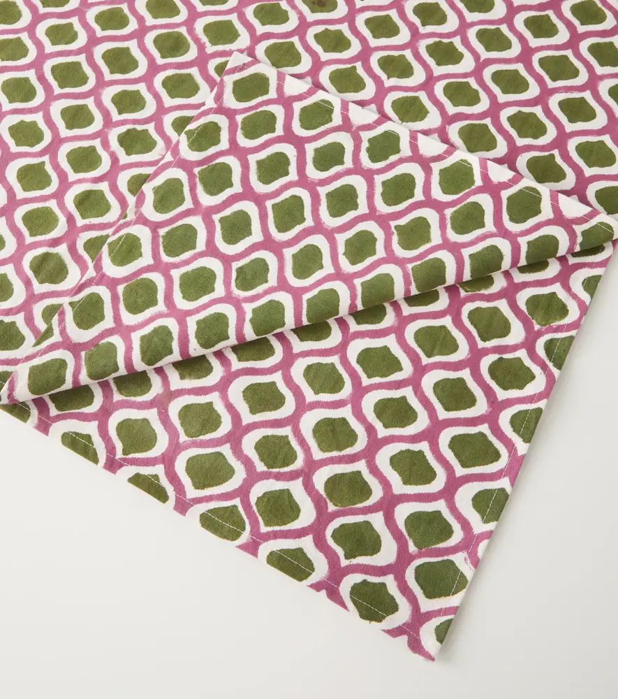 LES OTTOMANS Printed cotton tablecloth | Thumbnail 3