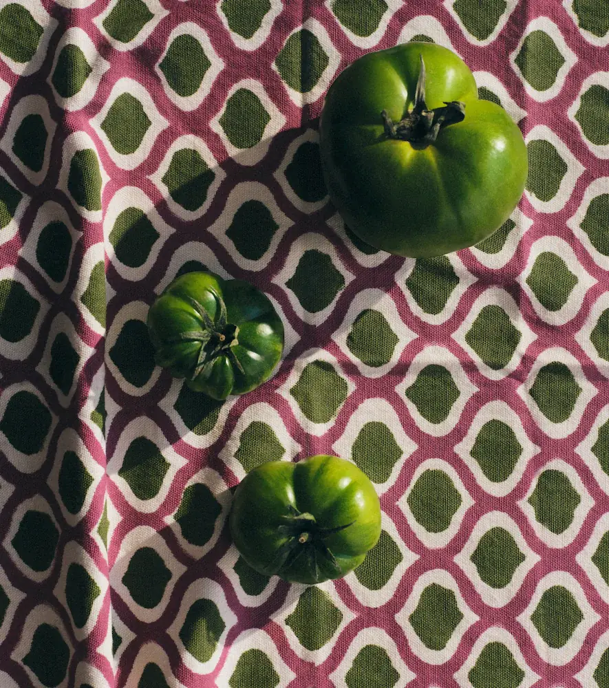 LES OTTOMANS Printed cotton tablecloth | Thumbnail 5