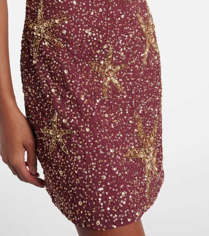 Rixo Christabel embellished minidress | Thumbnail 4 Rixo Christabel embellished minidress | Thumbnail 4