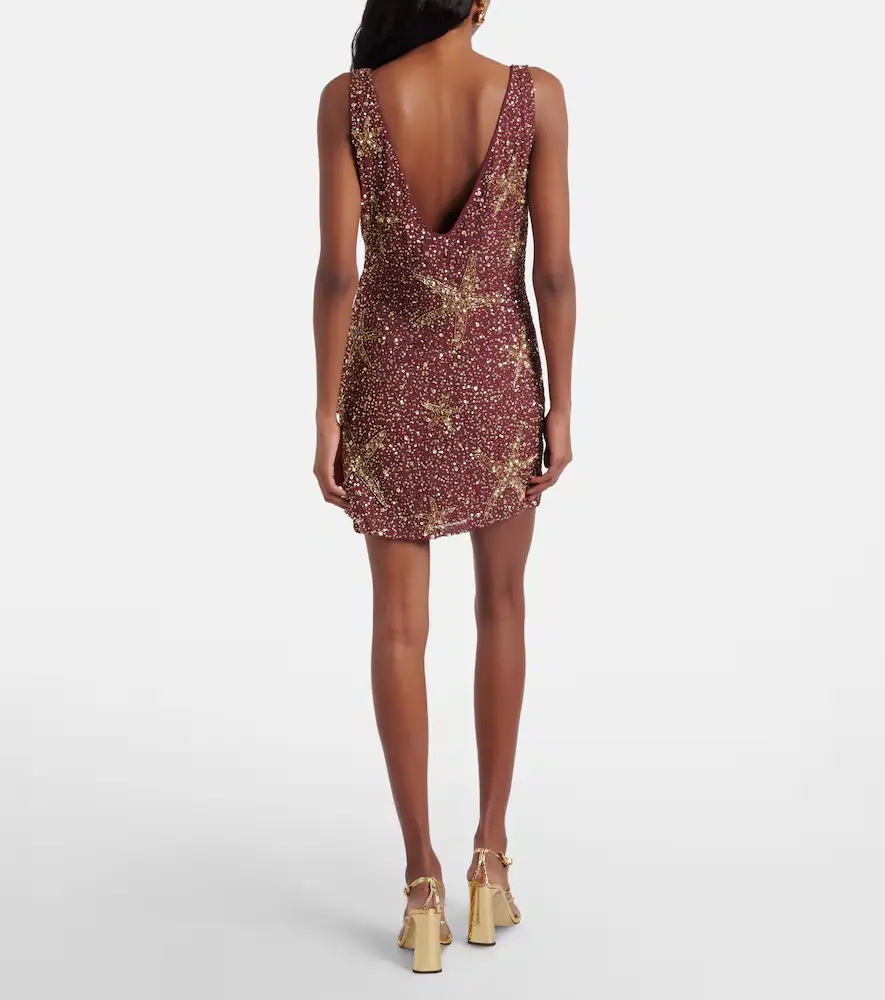 Rixo Christabel embellished minidress | Thumbnail 5 Rixo Christabel embellished minidress | Thumbnail 5