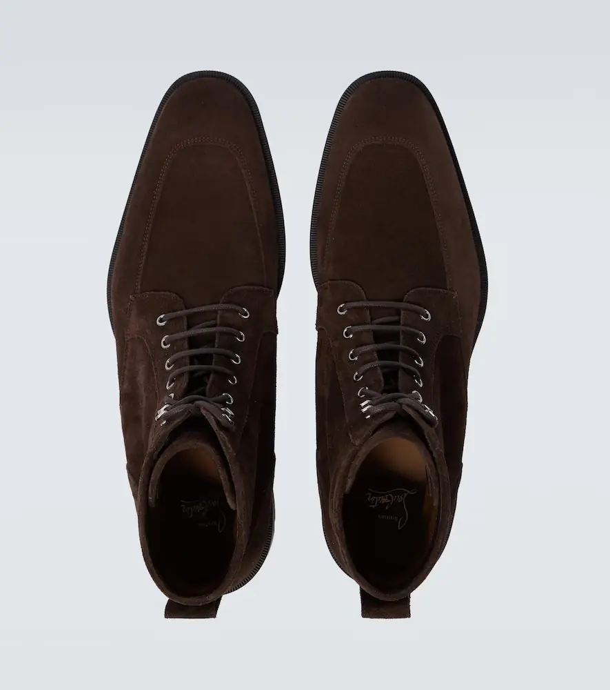 Christian Louboutin Caracolo Lion leather lace-up boots | Thumbnail 3 Christian Louboutin Caracolo Lion leather lace-up boots | Thumbnail 3