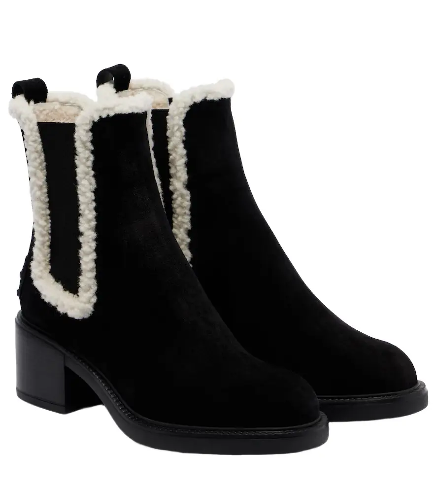 Tod's Gommino suede Chelsea boots