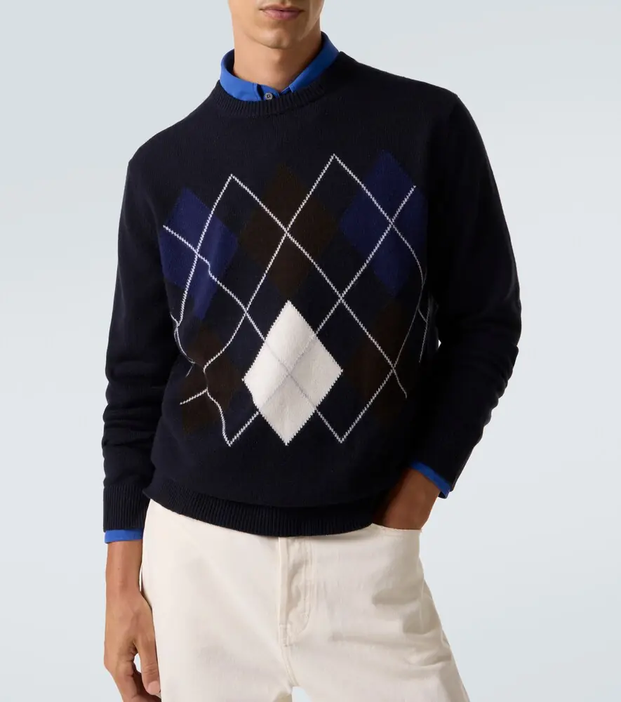 Arch4 Argyle cashmere sweater | Thumbnail 5 Arch4 Argyle cashmere sweater | Thumbnail 5