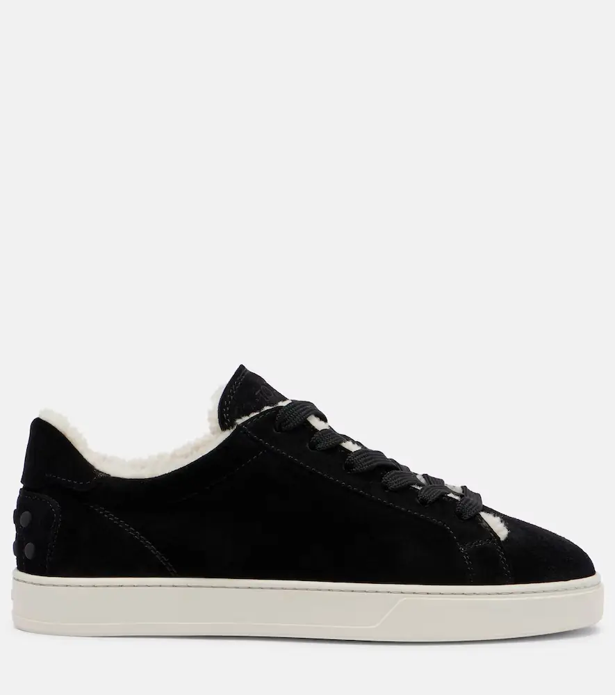 Tod's Cassetta shearling-lined suede sneakers | Thumbnail 4 Tod's Cassetta shearling-lined suede sneakers | Thumbnail 4