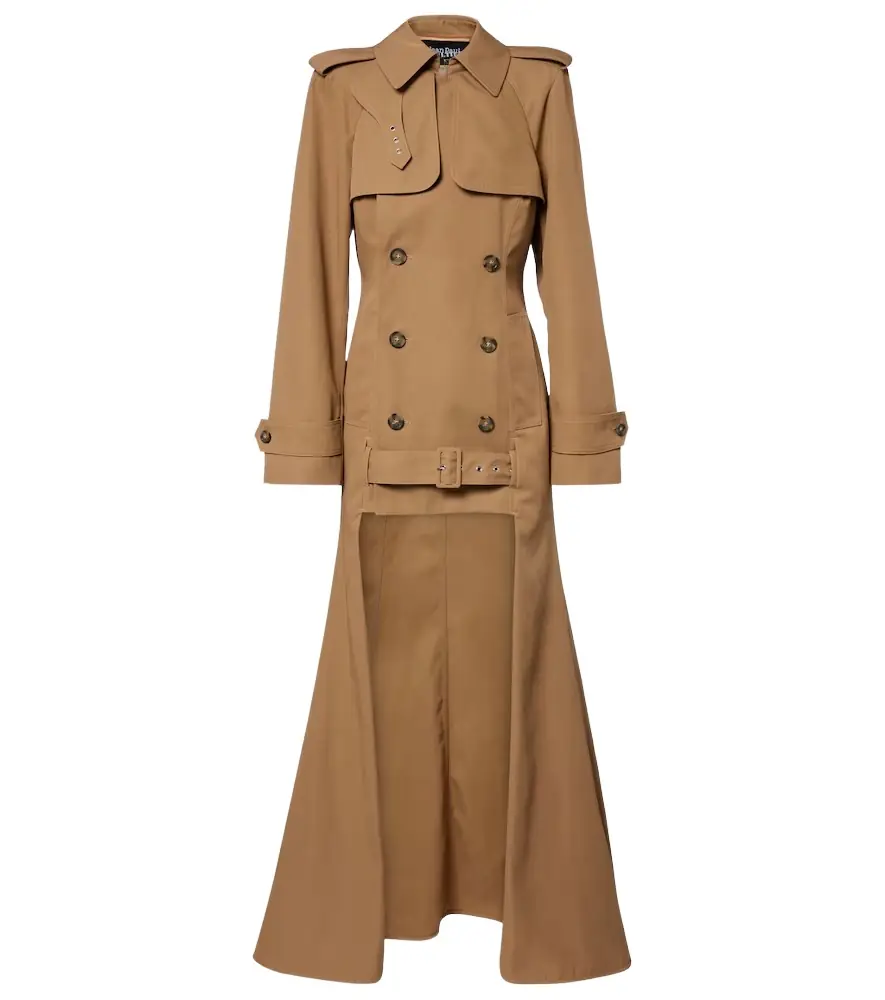 Jean Paul Gaultier Asymmetric trench coat | Image 1 Jean Paul Gaultier Asymmetric trench coat | Image 1