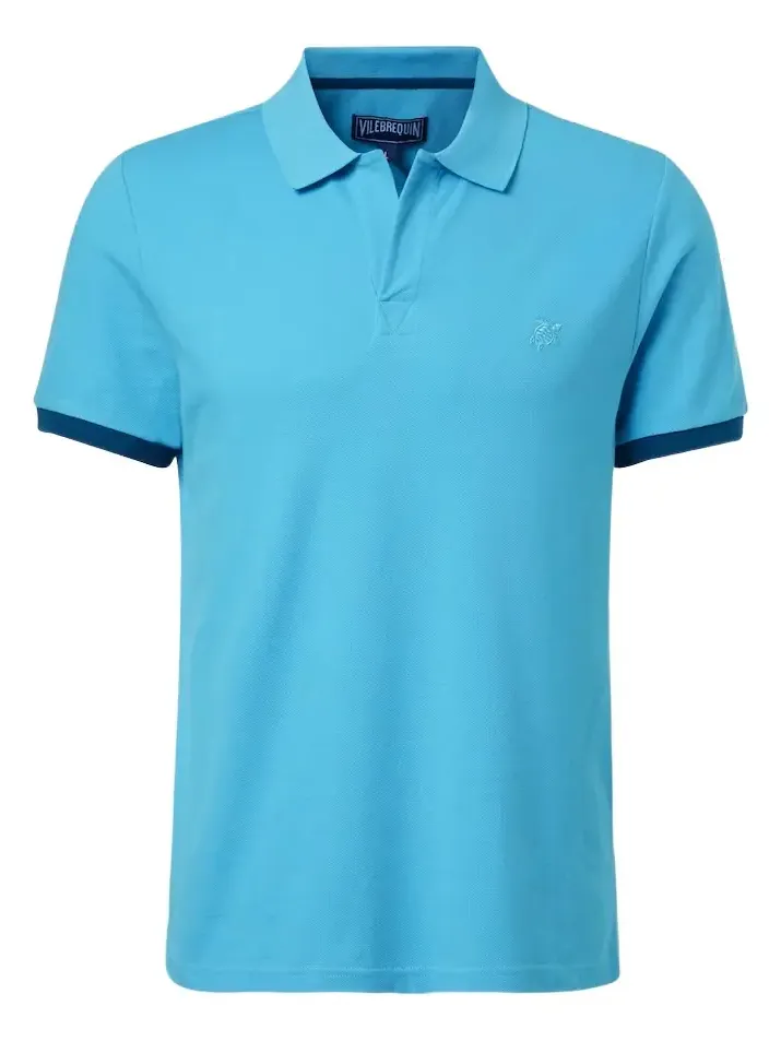 Palatin cotton piqué polo shirt