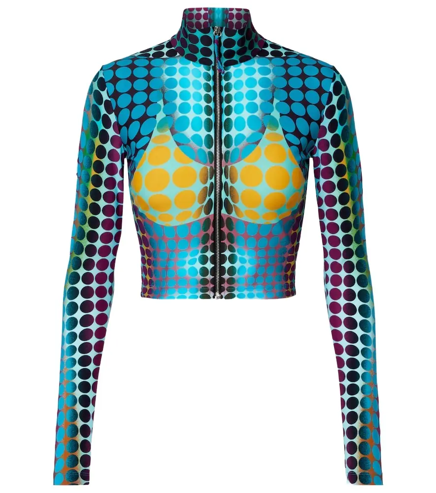 Jean Paul Gaultier Re-Edition printed top | Image 1 Jean Paul Gaultier Re-Edition printed top | Image 1