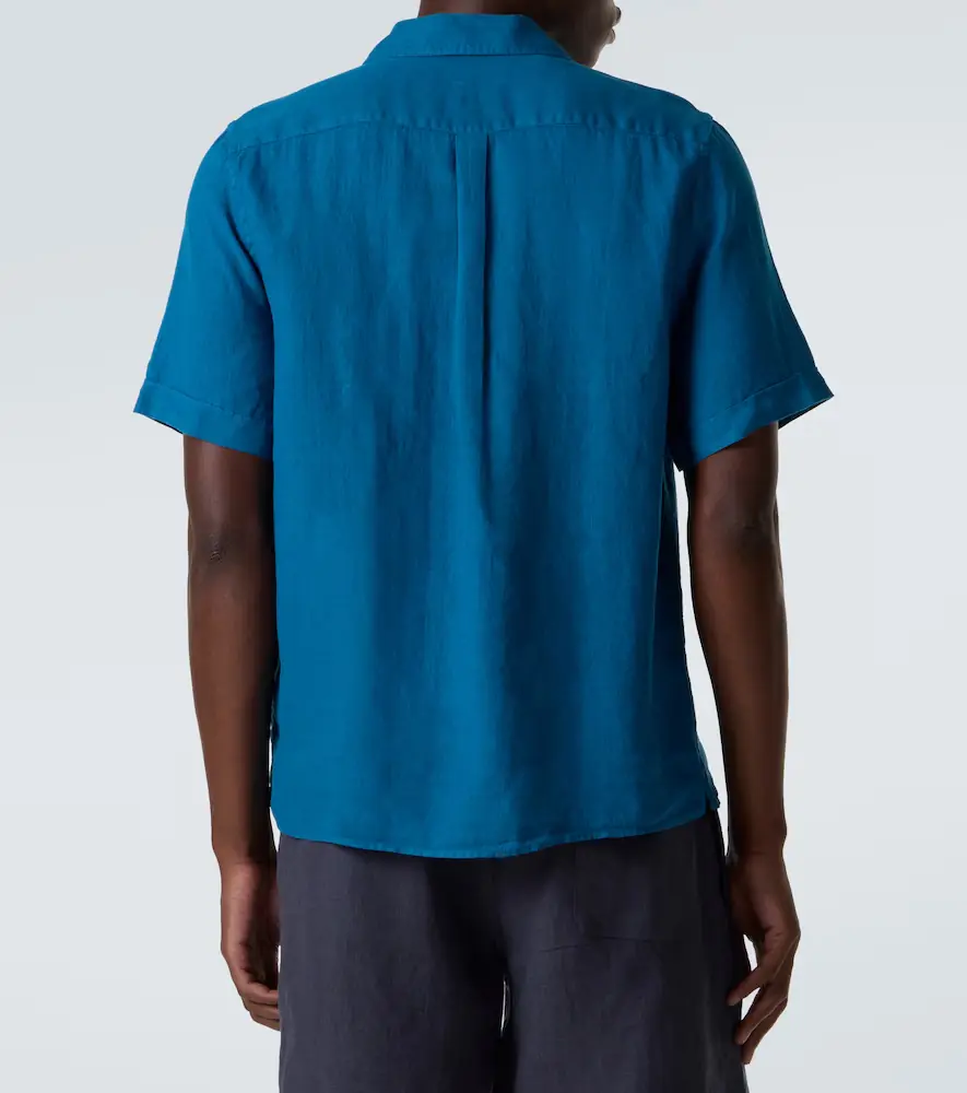 Vilebrequin Charli linen bowling shirt | Thumbnail 3 Vilebrequin Charli linen bowling shirt | Thumbnail 3