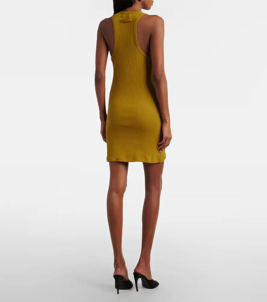 Jean Paul Gaultier Logo ribbed-knit cotton minidress | Thumbnail 2 Jean Paul Gaultier Logo ribbed-knit cotton minidress | Thumbnail 2