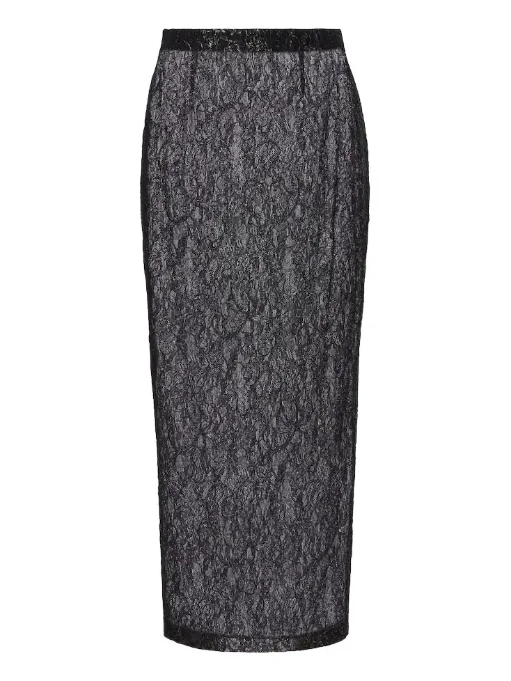 Wardrobe. NYC Floral lace midi skirt Wardrobe. NYC Floral lace midi skirt