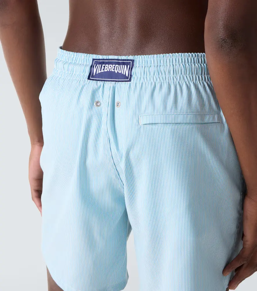 Vilebrequin Bengal stripe wool swim trunks | Thumbnail 3 Vilebrequin Bengal stripe wool swim trunks | Thumbnail 3