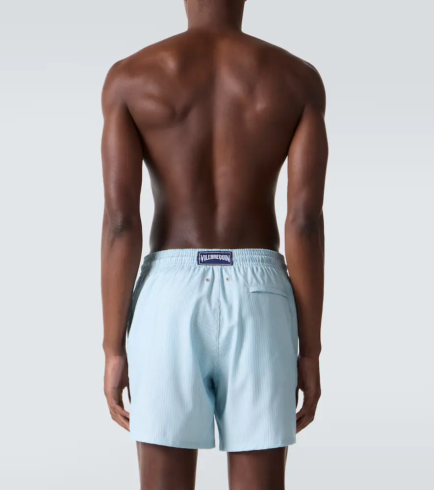Vilebrequin Bengal stripe wool swim trunks | Thumbnail 4 Vilebrequin Bengal stripe wool swim trunks | Thumbnail 4