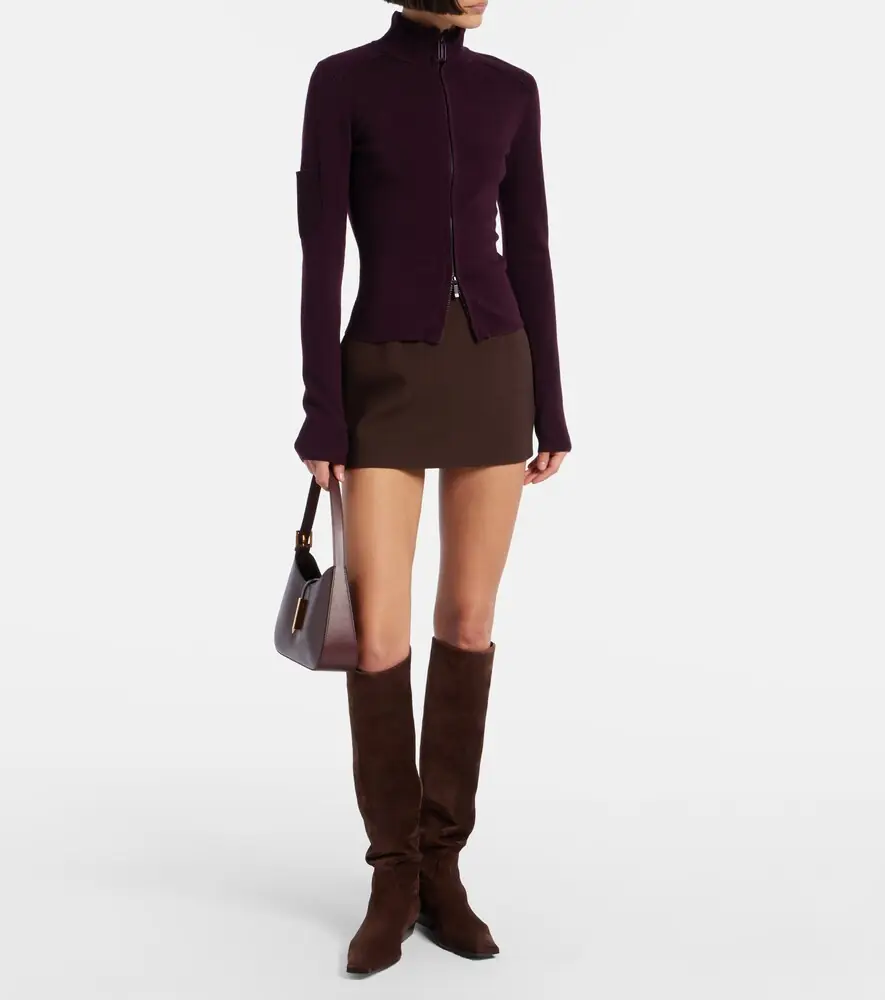 Wardrobe.NYC Wardrobe. NYC Virgin wool miniskirt | Thumbnail 4