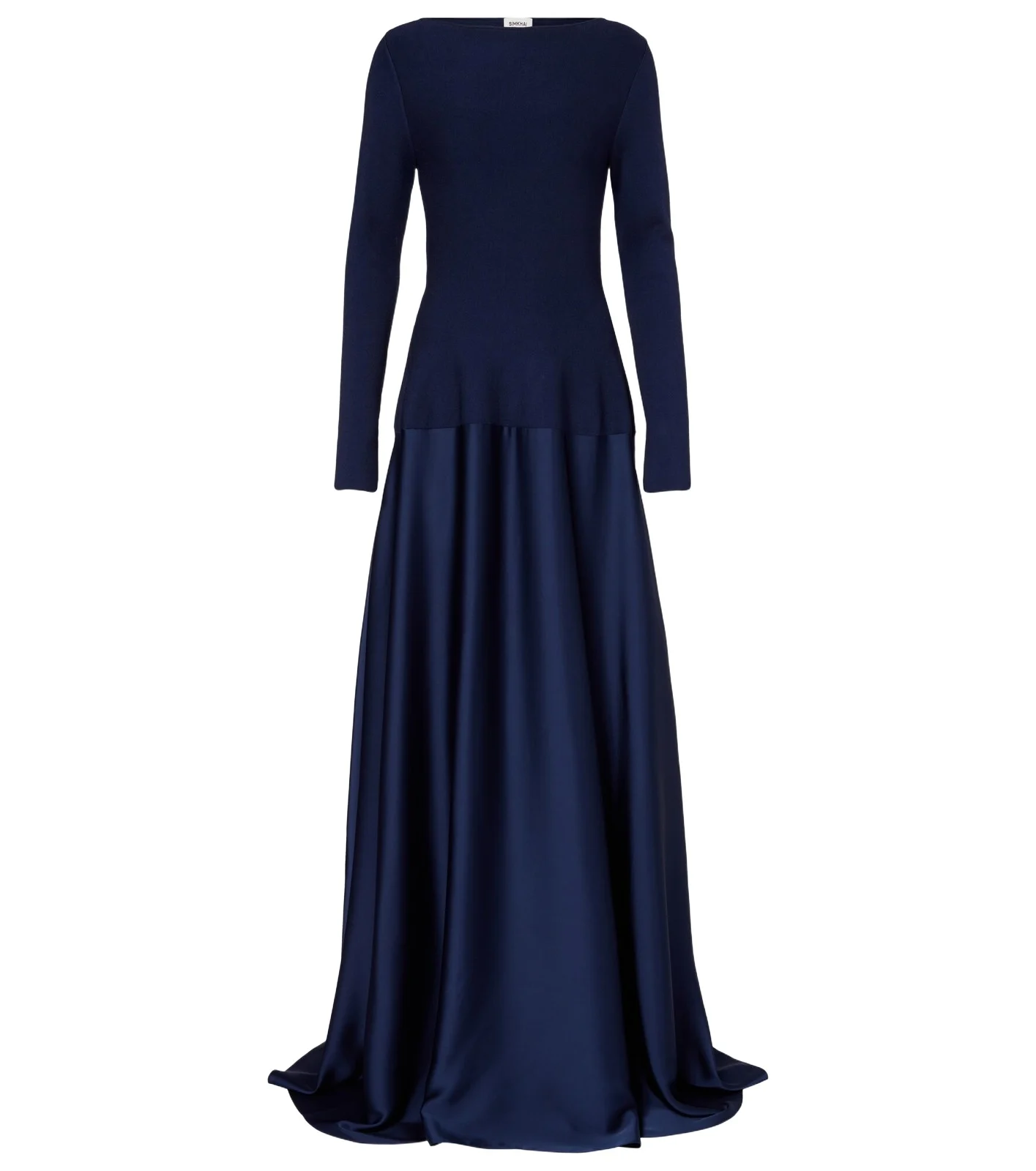 Paola satin gown