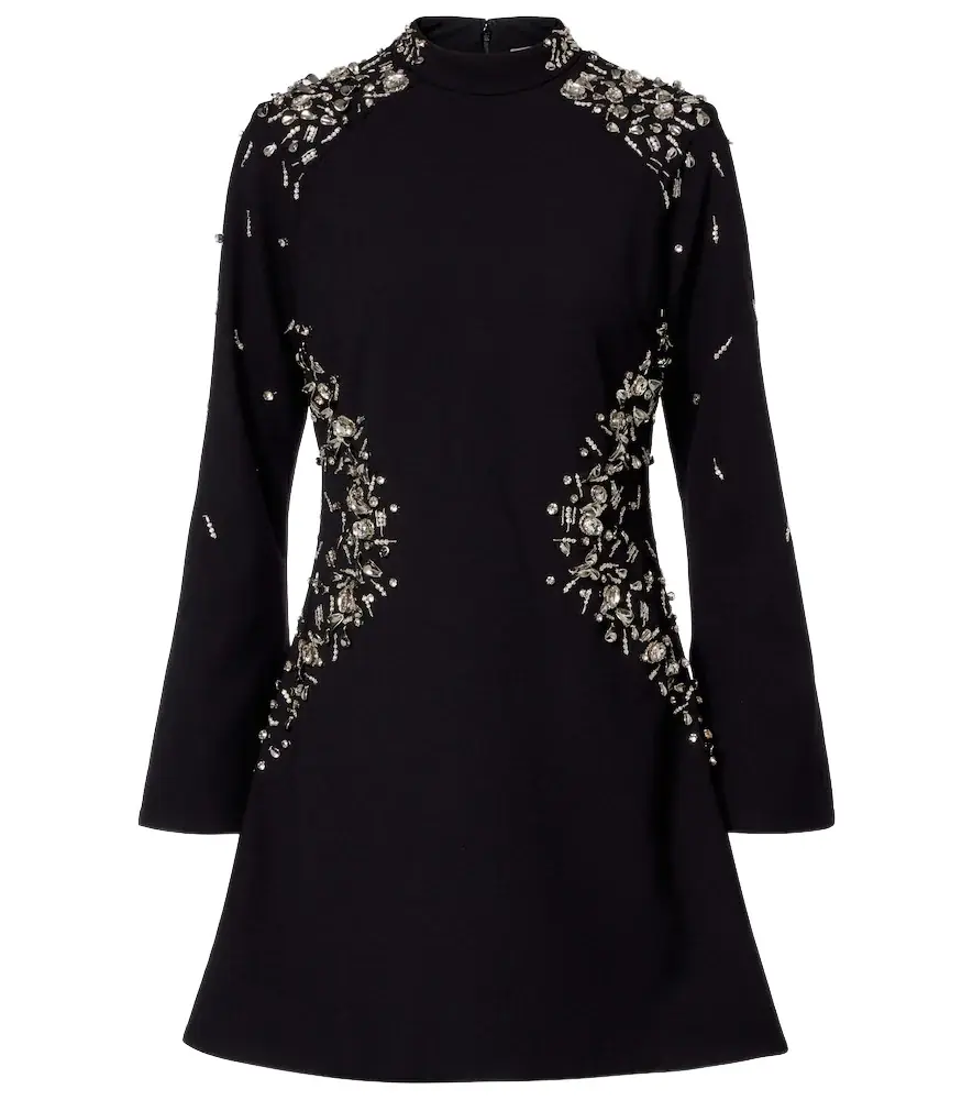 Simkhai Carla embellished crêpe minidress | Image 1 Simkhai Carla embellished crêpe minidress | Image 1