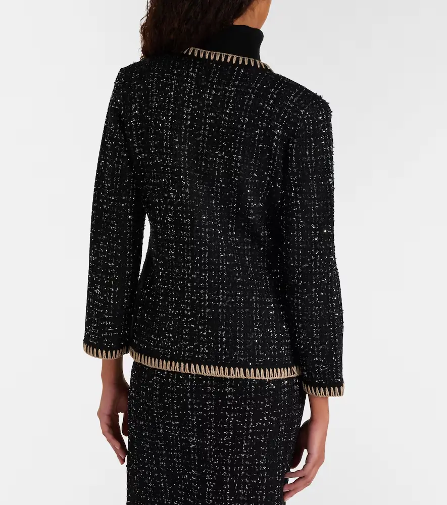 Veronica Beard Ceriani tweed cardigan | Thumbnail 2 Veronica Beard Ceriani tweed cardigan | Thumbnail 2