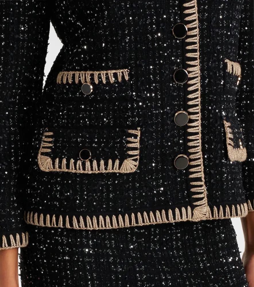 Veronica Beard Ceriani tweed cardigan | Thumbnail 3 Veronica Beard Ceriani tweed cardigan | Thumbnail 3