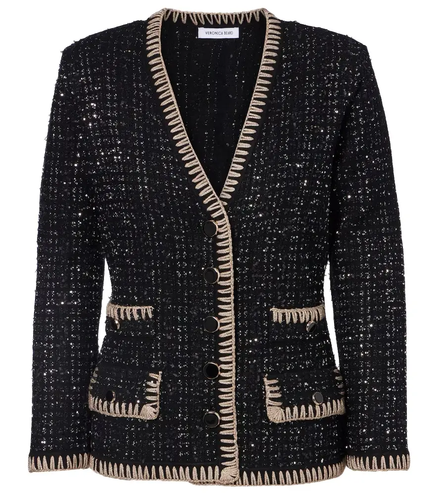 Veronica Beard Ceriani tweed cardigan