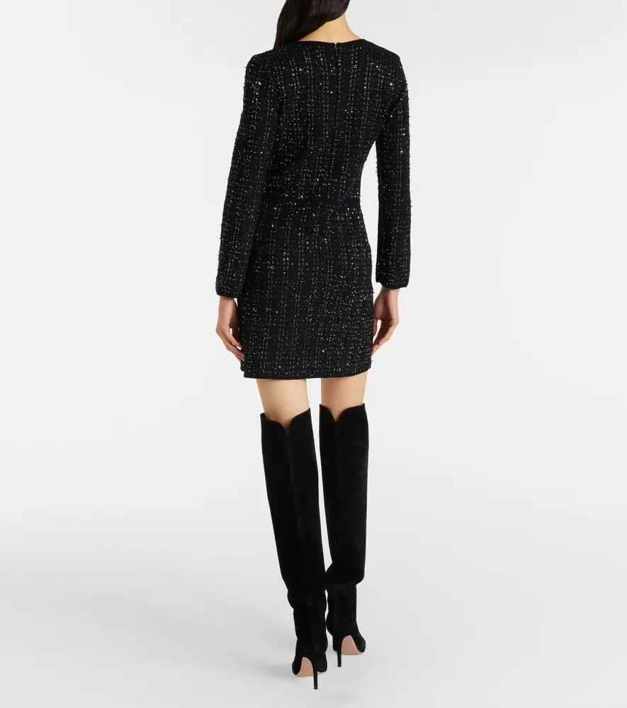 Veronica Beard Channing tweed minidress | Thumbnail 5
