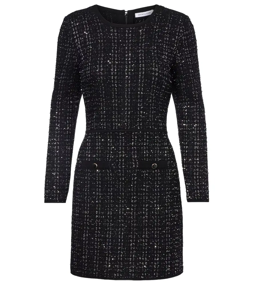Channing tweed minidress