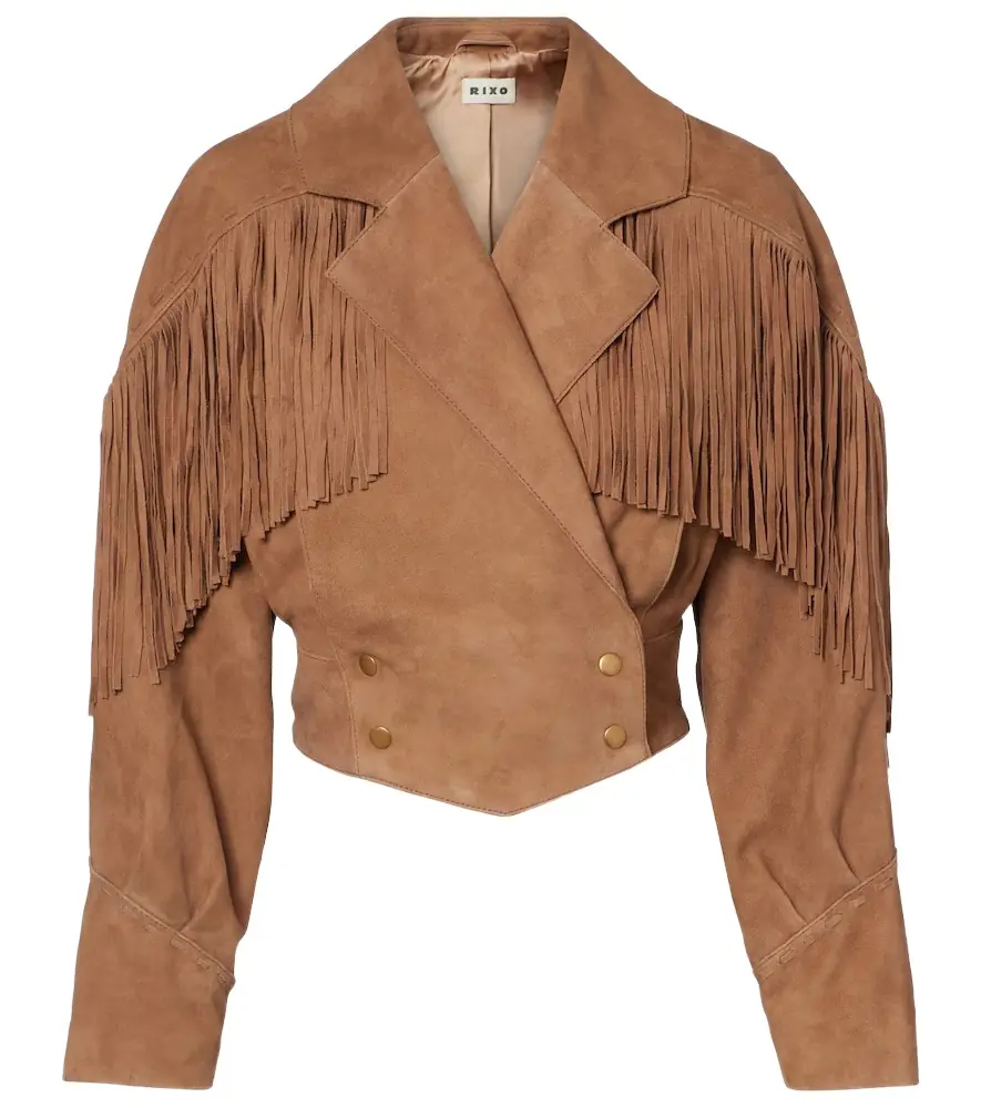 Rixo Darragh suede jacket | Image 1 Rixo Darragh suede jacket | Image 1