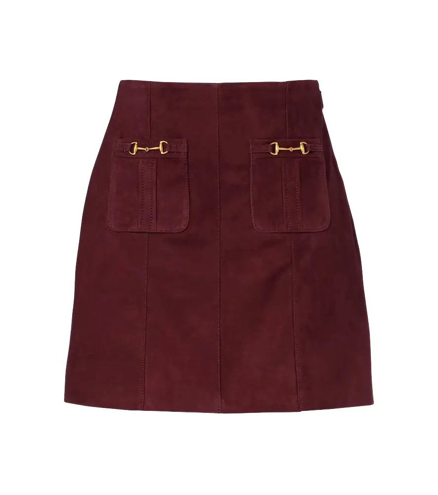 Rixo Wiley suede miniskirt | Image 1 Rixo Wiley suede miniskirt | Image 1