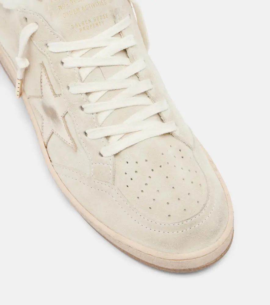 Golden Goose Ball Star shearling-lined suede sneakers | Thumbnail 2 Golden Goose Ball Star shearling-lined suede sneakers | Thumbnail 2