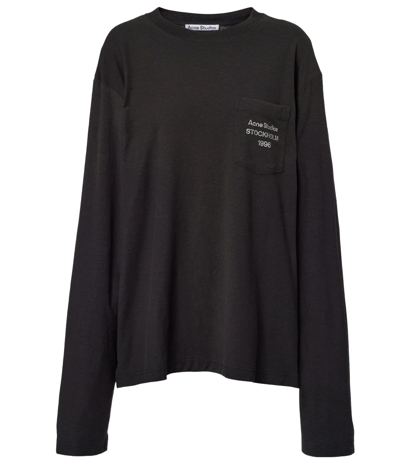 Logo cotton and hemp jersey top Logo cotton and hemp jersey top