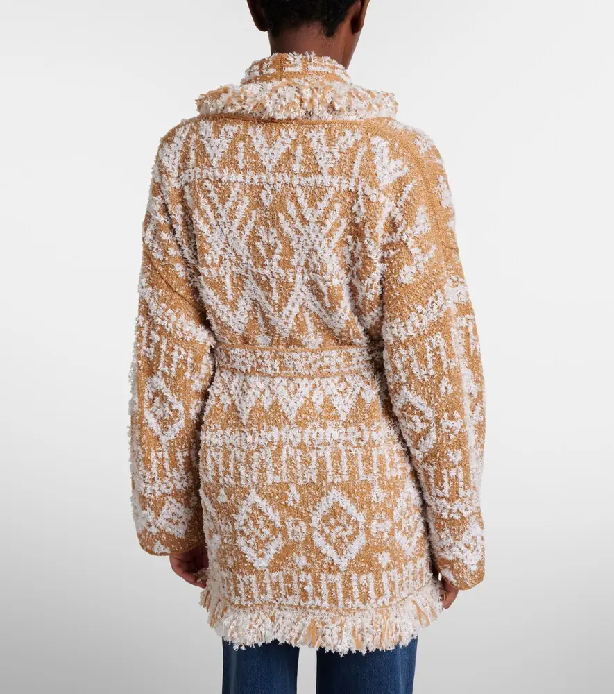 Alanui Send Beat wool-blend cardigan | Thumbnail 3